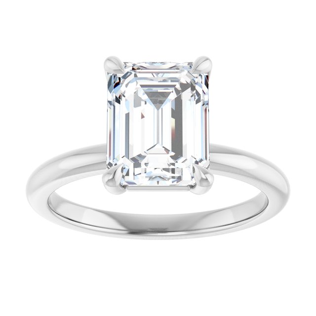 Lab-Grown Diamond | Emerald | 9 x 7mm