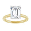 Lab-Grown Diamond | Emerald | 9 x 7mm