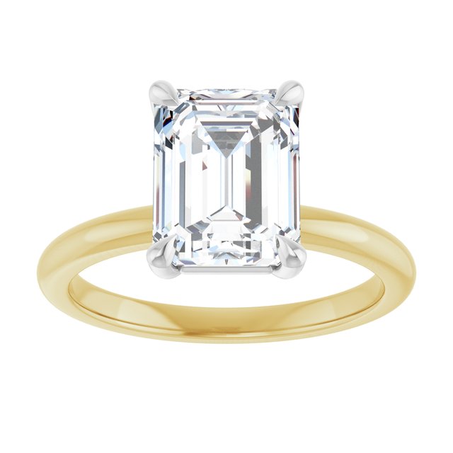 Lab-Grown Diamond | Emerald | 9 x 7mm