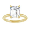 Lab-Grown Diamond | Emerald | 9 x 7mm