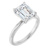 Lab-Grown Diamond | Emerald | 9 x 7mm