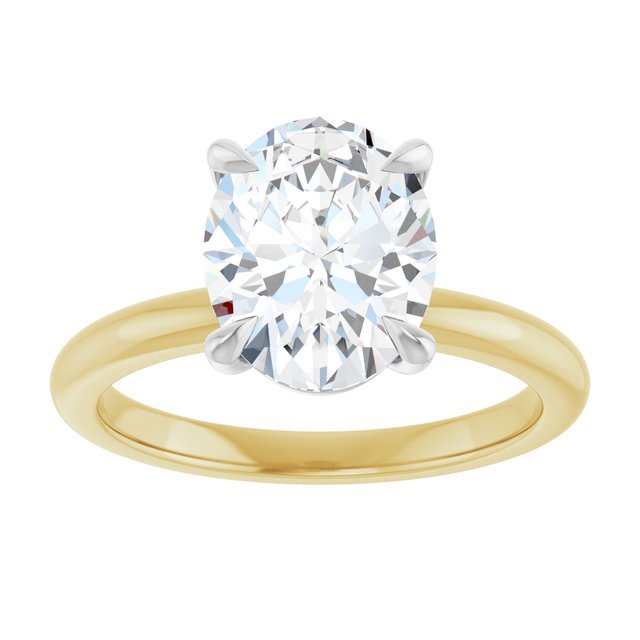 Lab-Grown Diamond | Oval | 10 x 8mm