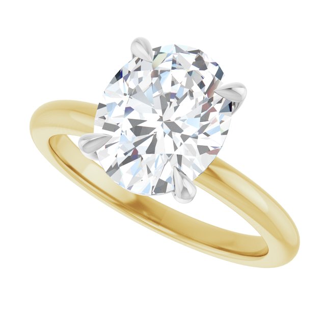 Lab-Grown Diamond | Oval | 10 x 8mm