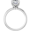 Lab-Grown Diamond | Oval | 10 x 8mm