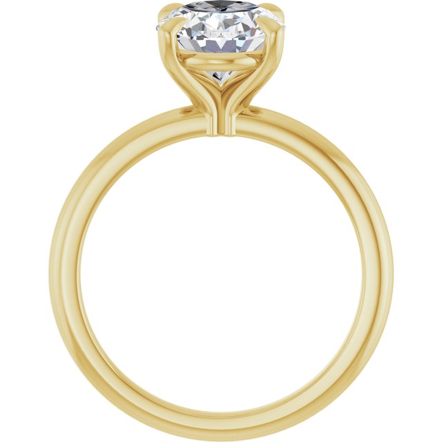Lab-Grown Diamond | Oval | 10 x 8mm