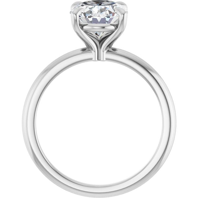 Lab-Grown Diamond | Oval | 10 x 8mm