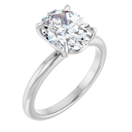 Lab-Grown Diamond | Oval | 10 x 8mm