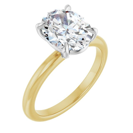 Lab-Grown Diamond | Oval | 10 x 8mm
