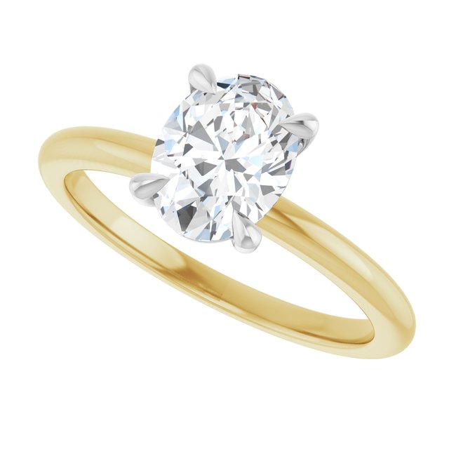 Lab-Grown Diamond | Oval | 8 x 6mm