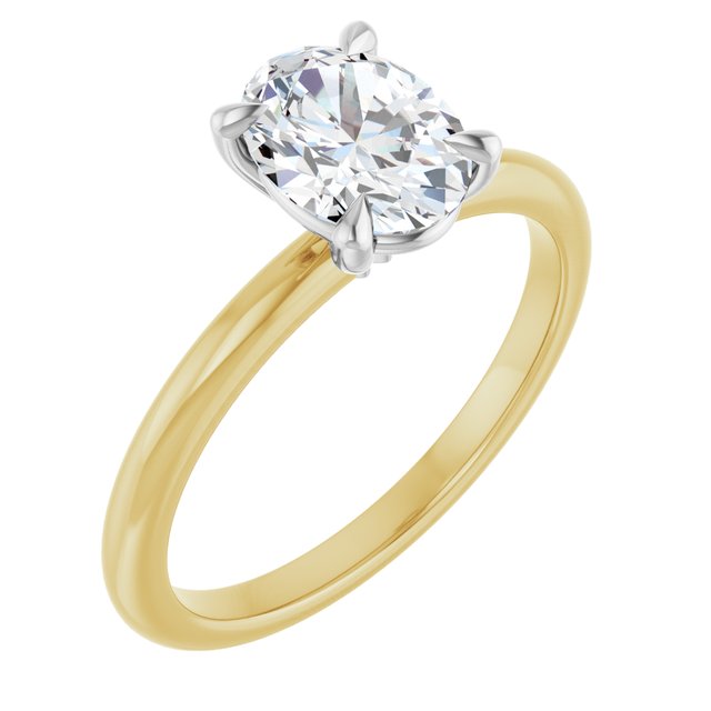 Lab-Grown Diamond | Oval | 8 x 6mm