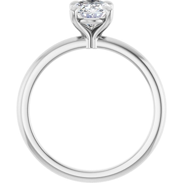 Lab-Grown Diamond | Oval | 8 x 6mm