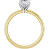 Lab-Grown Diamond | Oval | 8 x 6mm