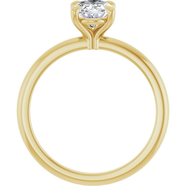 Lab-Grown Diamond | Oval | 8 x 6mm