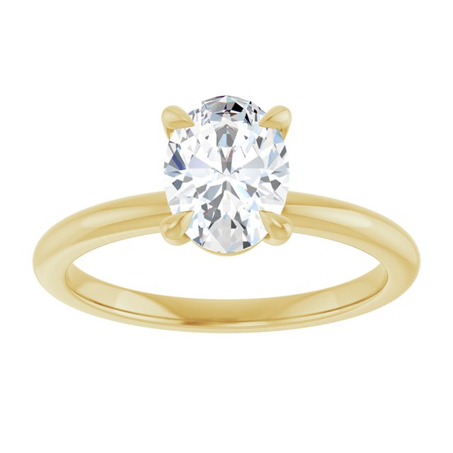 Lab-Grown Diamond | Oval | 8 x 6mm
