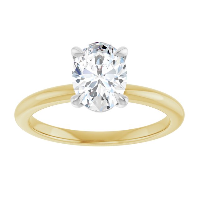 Lab-Grown Diamond | Oval | 8 x 6mm