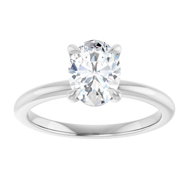 Lab-Grown Diamond | Oval | 8 x 6mm