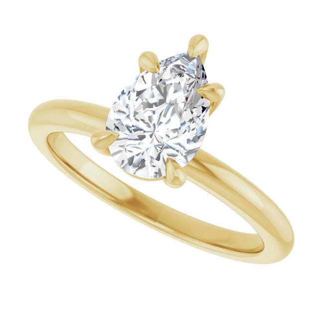 Lab-Grown Diamond | Pear | 9 x 6mm