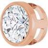 Natural Diamond | Round | 6.5mm | Lab-Grown Diamond | Round | 6.5mm