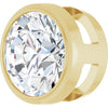 Natural Diamond | Round | 6.5mm | Lab-Grown Diamond | Round | 6.5mm