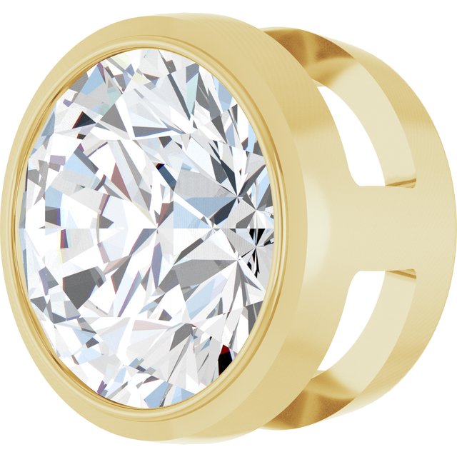 Natural Diamond | Round | 6.5mm | Lab-Grown Diamond | Round | 6.5mm