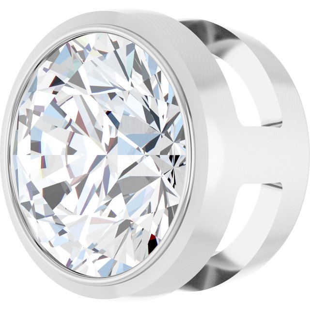 Natural Diamond | Round | 6.5mm | Lab-Grown Diamond | Round | 6.5mm