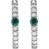 Lab-Grown Emerald | Round | 2mm :: 1/8 Ctw | Natural Emerald | Round | 2mm :: 1/8 Ctw