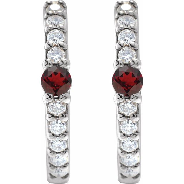 Natural Mozambique Garnet | Round | 2mm :: 1/8 Ctw