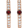 Natural Mozambique Garnet | Round | 2mm :: 1/8 Ctw
