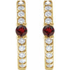 Natural Mozambique Garnet | Round | 2mm :: 1/8 Ctw