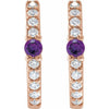 Natural Amethyst | Round | 2mm :: 1/8 Ctw