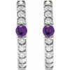 Natural Amethyst | Round | 2mm :: 1/8 Ctw