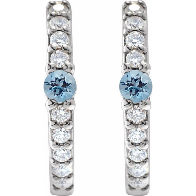 Natural Aquamarine | Round | 2mm :: 1/8 Ctw