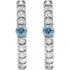 Natural Aquamarine | Round | 2mm :: 1/8 Ctw