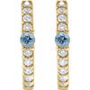 Natural Aquamarine | Round | 2mm :: 1/8 Ctw