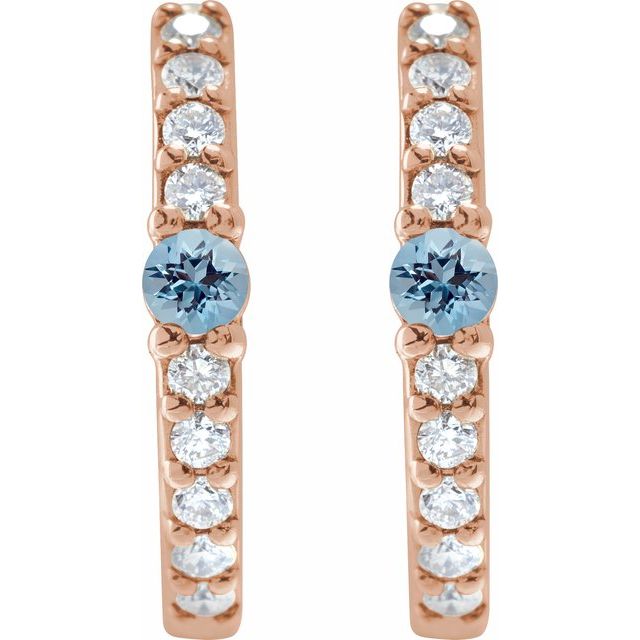 Natural Aquamarine | Round | 2mm :: 1/8 Ctw