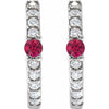 Natural Ruby | Round | 2mm :: 1/8 Ctw | Lab-Grown Ruby | Round | 2mm :: 1/8 Ctw