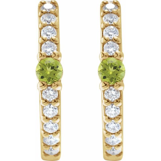 Natural Peridot | Round | 2mm :: 1/8 Ctw
