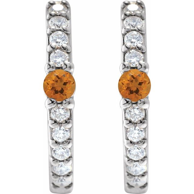 Natural Citrine | Round | 2mm :: 1/8 Ctw