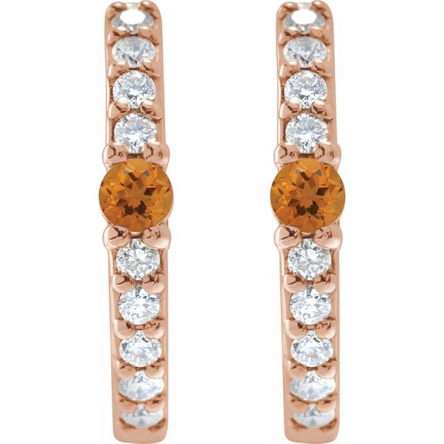 Natural Citrine | Round | 2mm :: 1/8 Ctw