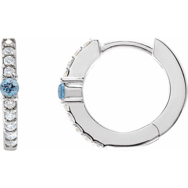 Natural Aquamarine | Round | 2mm :: 1/8 Ctw