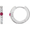 Natural Ruby | Round | 2mm :: 1/8 Ctw | Lab-Grown Ruby | Round | 2mm :: 1/8 Ctw