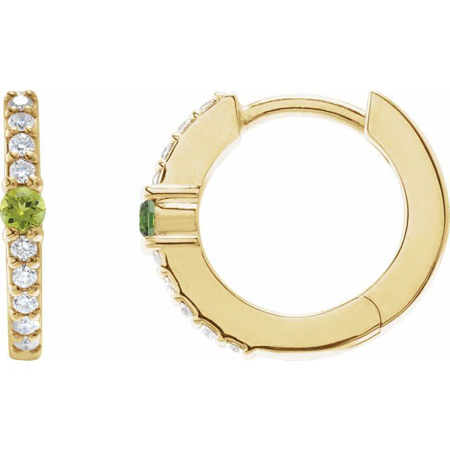 Natural Peridot | Round | 2mm :: 1/8 Ctw