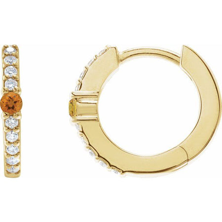 Natural Citrine | Round | 2mm :: 1/8 Ctw