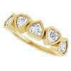 Natural White Sapphire | Heart | 4 x 4mm