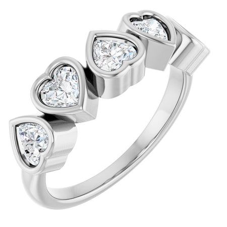Lab-Grown Diamond | Heart | 4 x 4mm