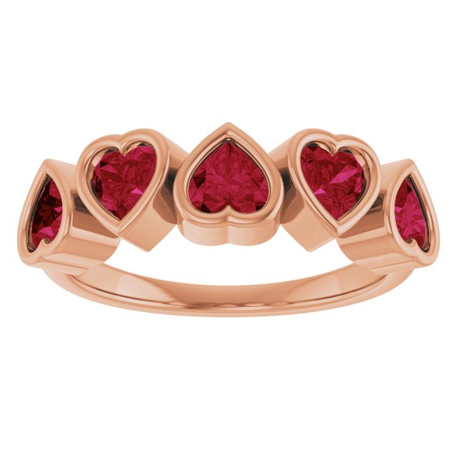 Lab-Grown Ruby | Heart | 4 x 4mm