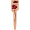 Lab-Grown Ruby | Heart | 4 x 4mm