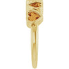 Natural Citrine | Heart | 4 x 4mm