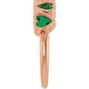 Lab-Grown Emerald | Heart | 4 x 4mm