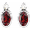 Natural Mozambique Garnet | Oval | 5 x 3mm